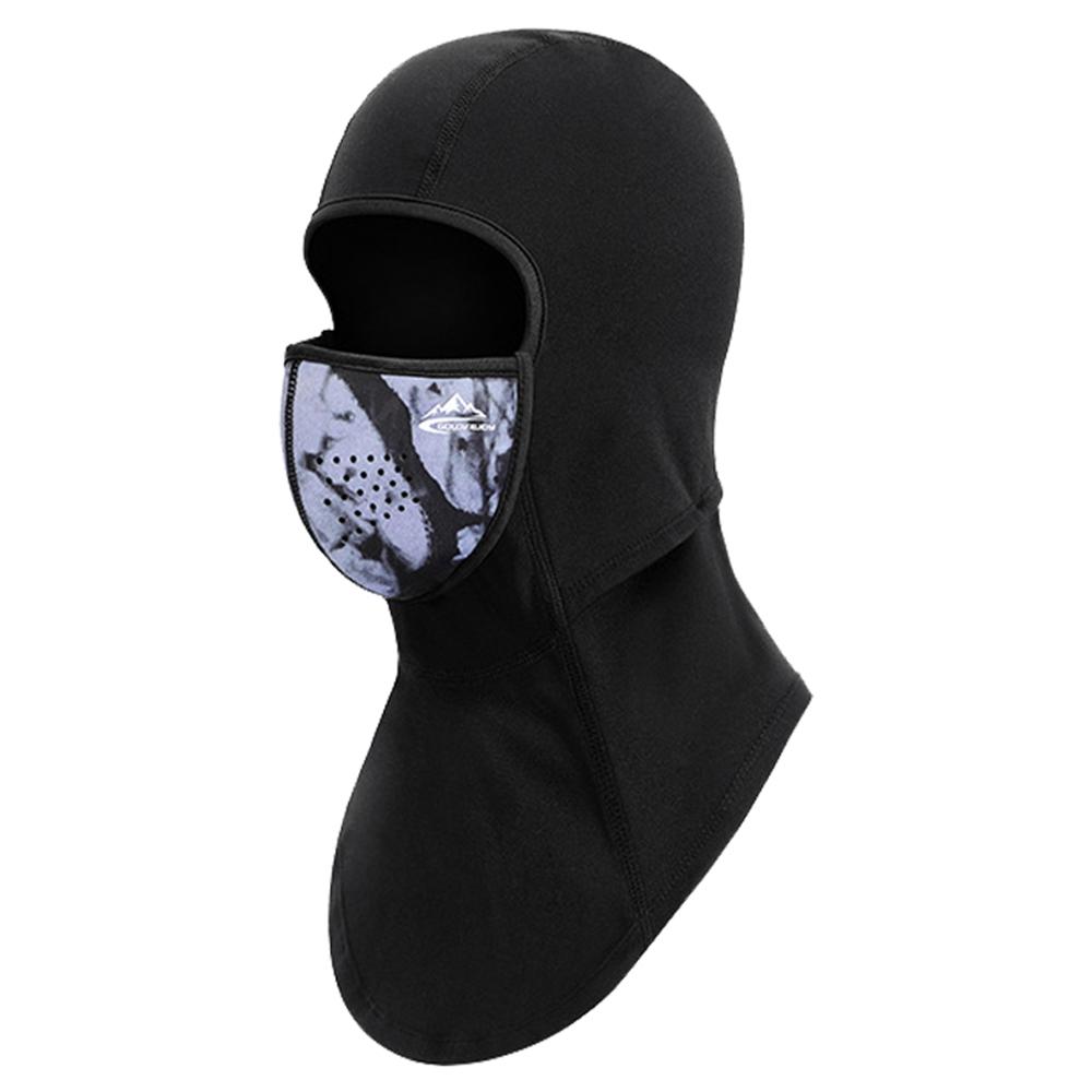 GOLOVEJOY DTJ47 Winter Windproof Magnetic Face Mask Balaclava Headwear Thermal Neck Gaiter A