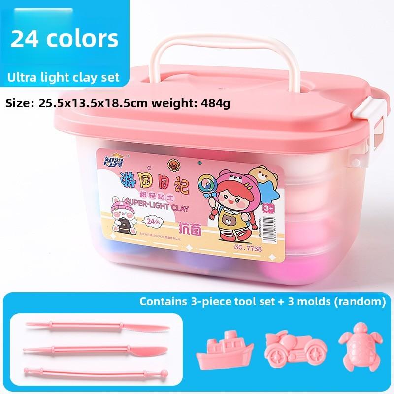 Colorful Modeling Clay Set With For Kids Handcrafts And Creative Play