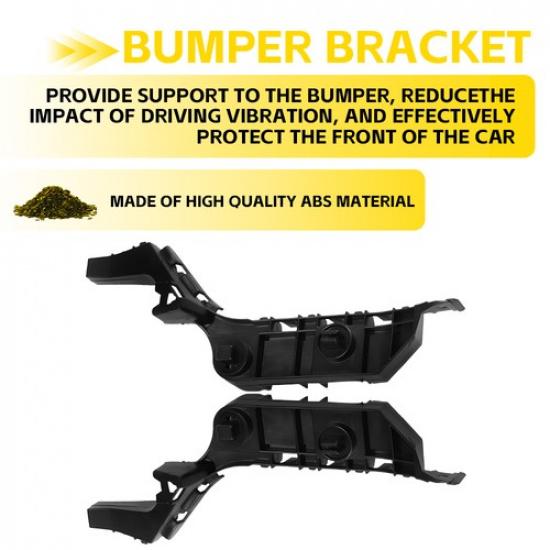 Pair Front Bumper Support Side Grille Bracket Fit Left Right TSX Acura 2004-2008