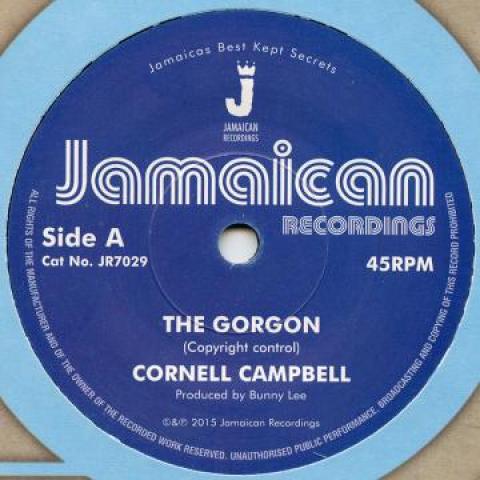 

7inch Record CORNELL CAMPBELL - Gorgon JR7029 Jamaican Record 2015 UK Reggae, Ska & Dub Used