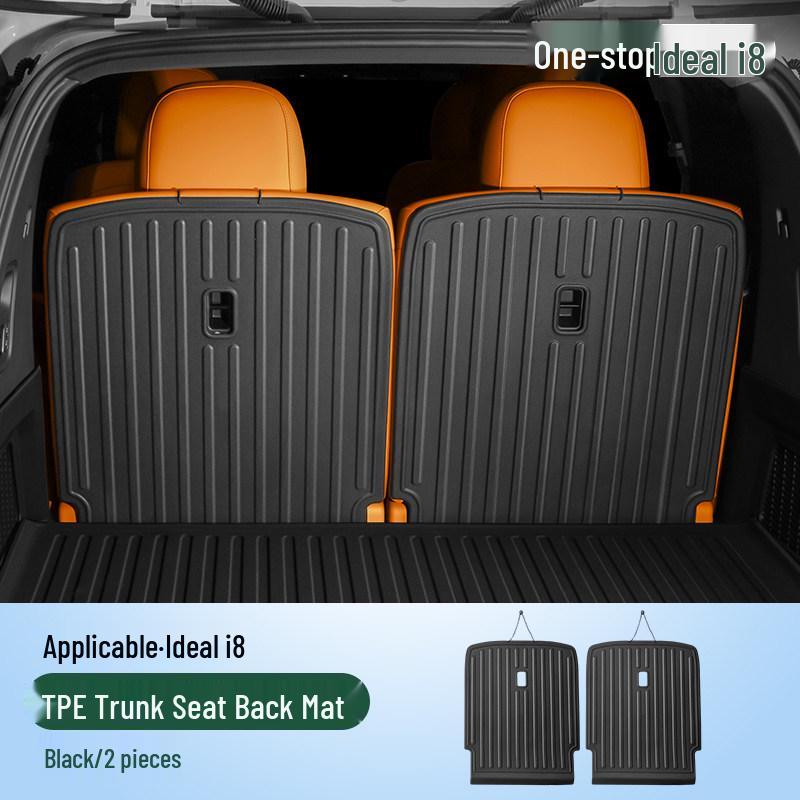 Ideal i6/i8 Trunk Mat: TPE Full Surround, Waterproof, Wear-Resistant Car Accessory