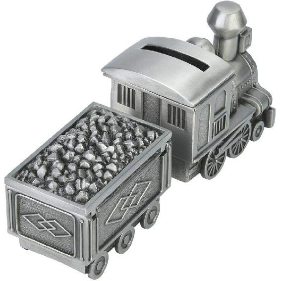 Money Saving Box Saving Bank 18.5x9x5.5cm Money Saving Bank Alloy Retro Train Model Saving Box Saving Train Saving Money Box for Table Decoration