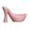 Unique High Heel Shape Flowerpots Ceramic Shoe Shape Plant Pot For Indoor And Outdoor Decors Creative Planting Tool