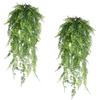 Artificial Hanging Vine Wall Plant Fern Style Realistic Moss,Fern & Tropical Foliage For Ceilings, Ducts, Balconies & Home Decor