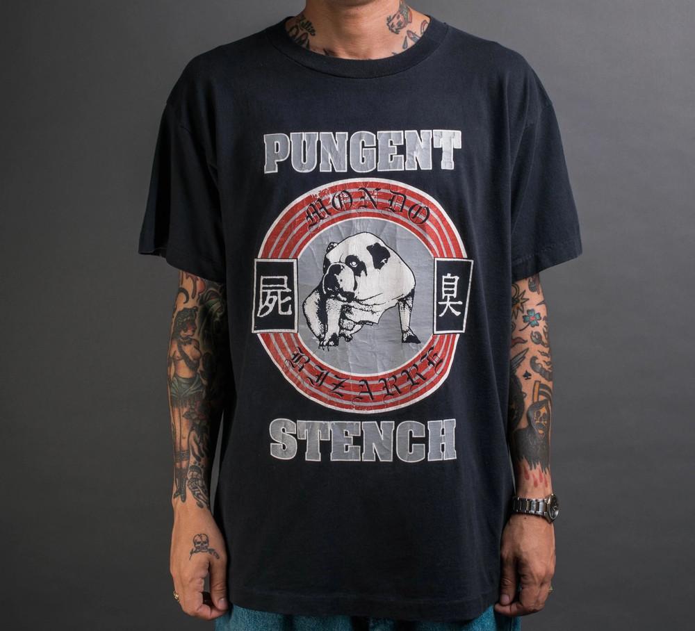 Vintage 1994 pungent stench usa bizarre tour tshirt bt015 S
