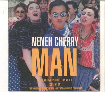 CD NENEH CHERRY - Man CHERRY1 CIRCA RECORDS UK Pop Used