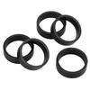 5pcs set 10mm Bike Headset Washer Glossy Surface Durable Mountain Bike Front Fork WasherBlack