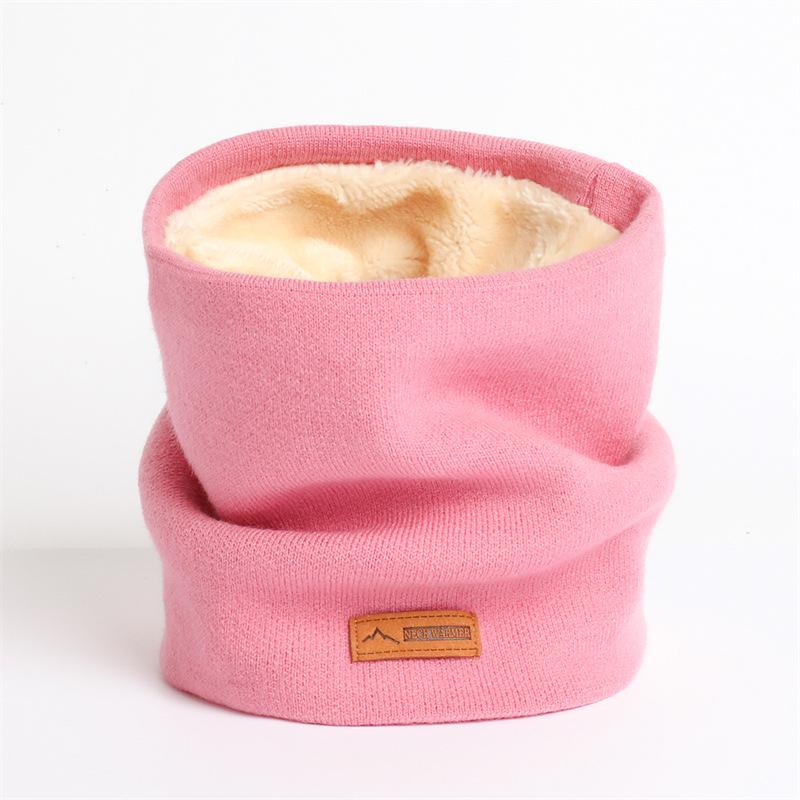 Fular Gros Tricotat Unisex: Toamnă/Iarnă Culoare Solidă, Căldură pentru Orice Vreme & Protecție pentru Gât