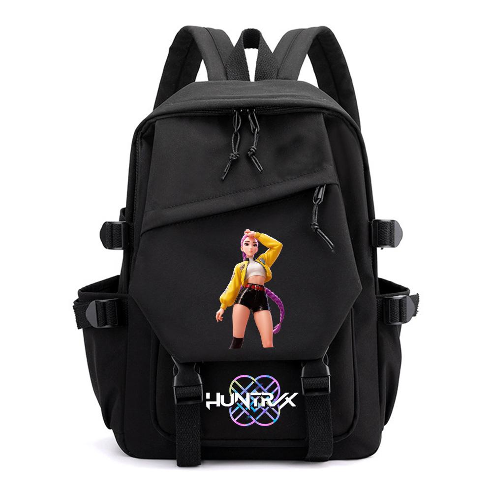 Anime Cute K-pop Demon Hunters Printed Backpack for Teenager Boy Gril Schoolbag Children Student Bookback Women Waterproof Travel Bag Kid Gift Mochila