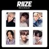 RIIZE Galaxy Benefit Photocard Collection: RISE and REALIZE Chinese Card Back SR Edition