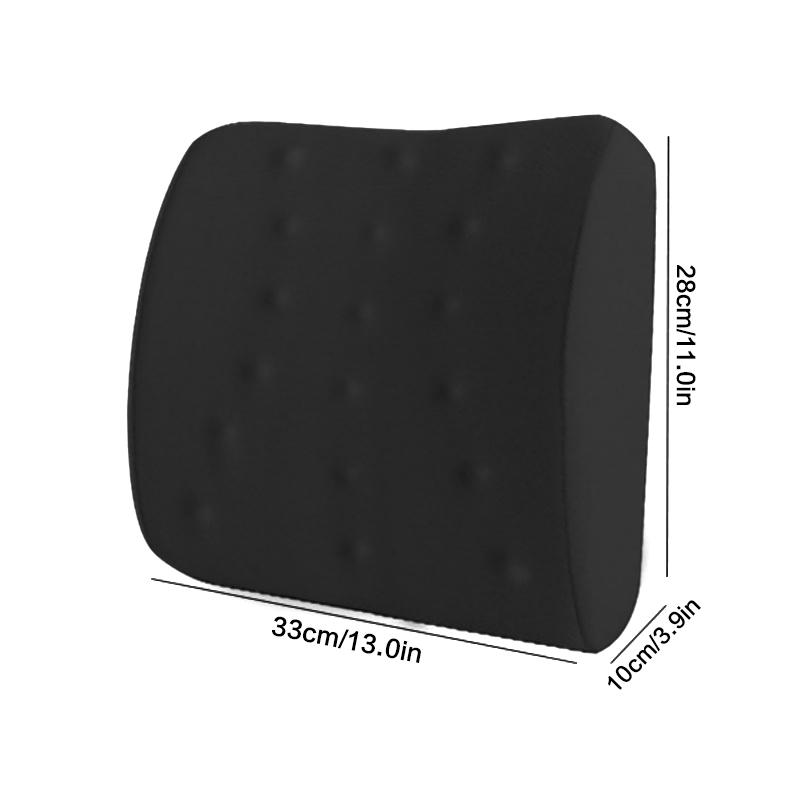 Memory Foam Lumbar Support Cushion For Chair Car Seat Office Home Ergonomically Designed Relieve Back Discomfort