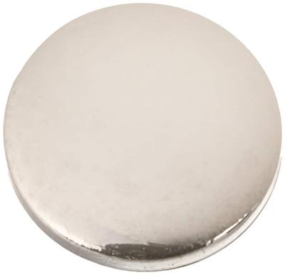 Kitaco 0900-000-80105 Cap Bolt Cover (For ABS/M6) General Purpose, 4 Pieces, Black Chrome