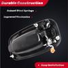 Exterior Door Handle Front Left Driver Side For 1999 2000 2001 2002 2003 2004 2005 2006 2007 Chevy Silverado Suburban Tahoe Avalanche, GMC Sierra