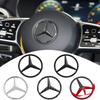 Car Steering Wheel Center Sticker 52mm 58mm for Mercedes Benz W205 W212 W213 W246 C180 W167 W166 W176 A B C E Class GLE GLK RSTUV1