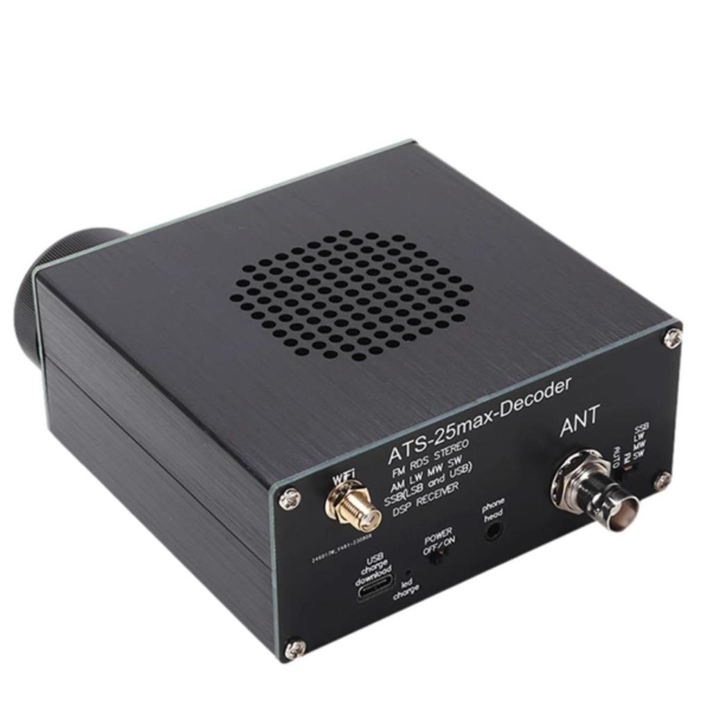 ATS-25 Max-Decoder: 2023 Full Band Radio Receiver with Registration Board