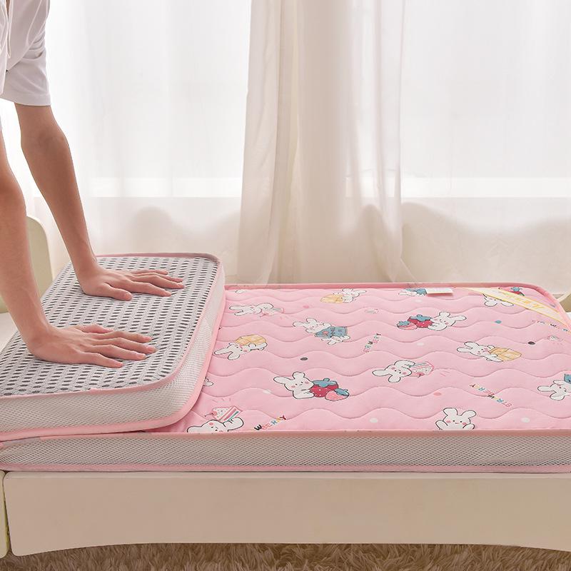 2025 All-Cotton 3D Cartoon Mattress Pad for Children