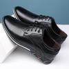Luxury Men's Shoes Brand Business Dress Shoes Fashion Casual Leather Footwear Lace-up Oxford Shoe Hollow Out Mesh Leather Shoes
