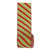 5 Yards Christmas Wired Ribbon 2.48" Red Green Polka Dot/Stripe/Swirl Christmas Wrapping Ribbon for Xmas Tree Wreath Bow Gift Wrapping DIY Crafts