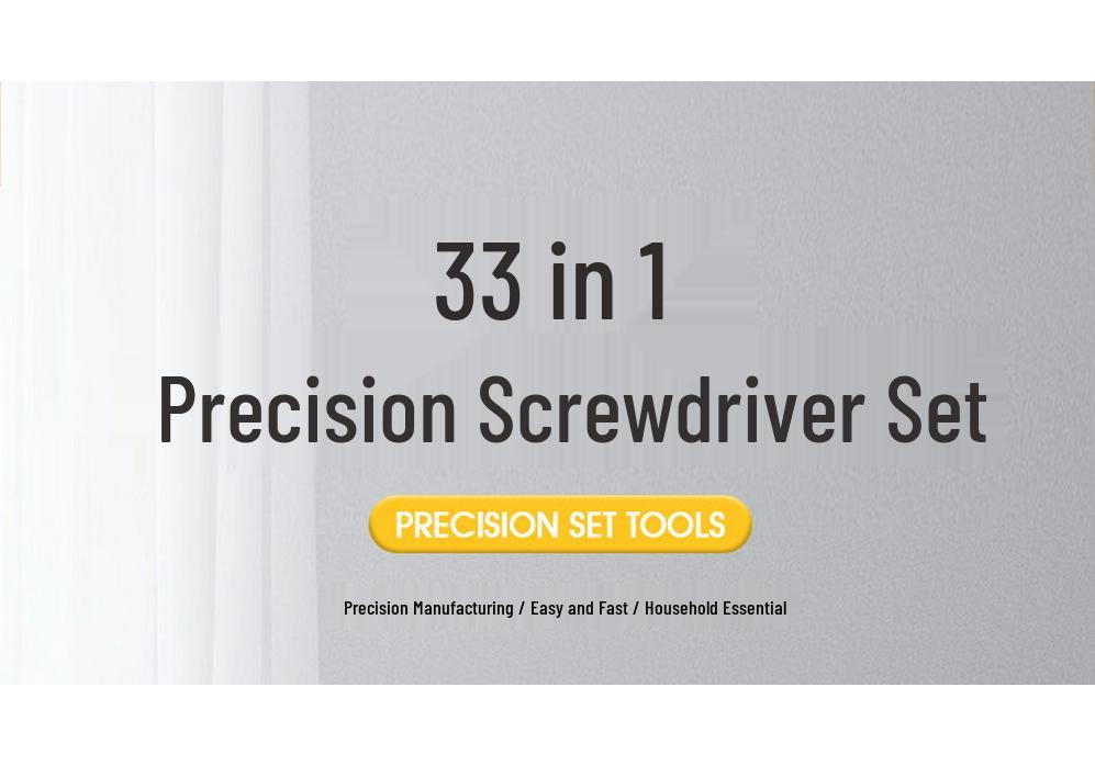 32-in-1 Multi-Functional Screwdriver Set for Phone, Telecom, and Watch Repair