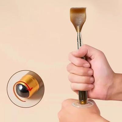 1 Pcs Extendable Magnetic Ball Hackle Back Scratcher With Magnet Telescopic Scratching Backscratcher Massager Back Scraper