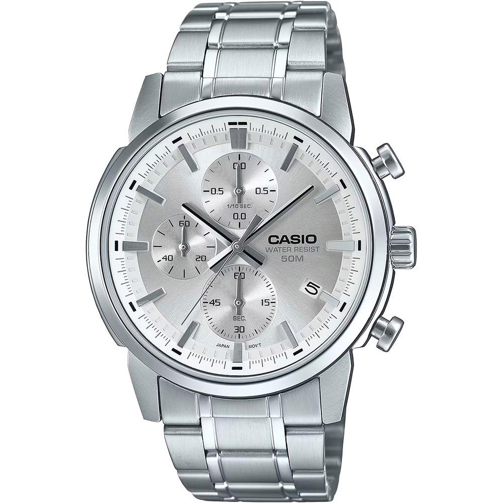 

Casio Серебряные часы [KK6KV] MTP-E510D-7AVDF Мужские