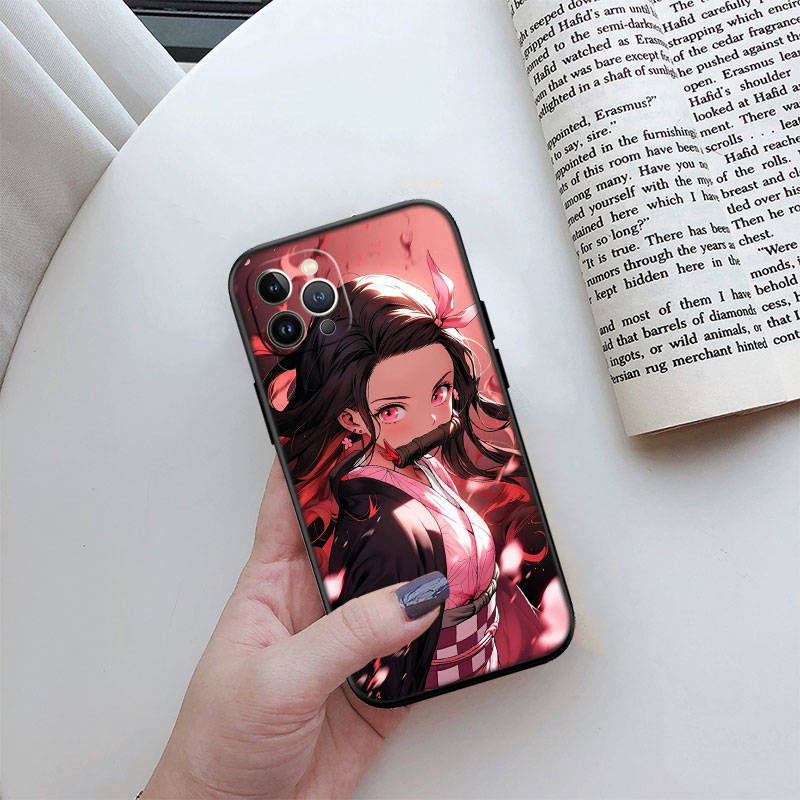 IR6 Demon Slayer Phone Shell Case for Redmi Note 8 9 10 11 11S 10C 10X 10A 10T 9A 9C 9T 9S 8T Pro Max Plus Prime
