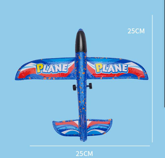 Foam Hand-Throw Aircraft Soft Bullet Gun Toy for Kids