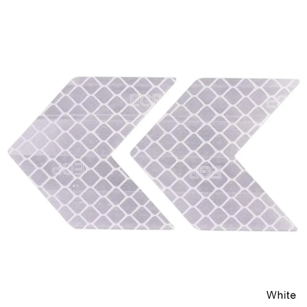 10 Buc. Autocolant Reflectorizant Auto Model Săgeți Autocolante de Avertizare Pentru Motocicletă Auto Portbagaj Bară Coadă Bară de Protecție Siguranță Benzi Reflectorizante