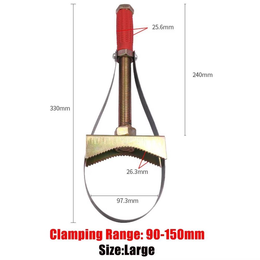 Heavy Oil Filter Removal Tool Anti-slip Oil Filter Removal Wrench  For Trucks Excavators
