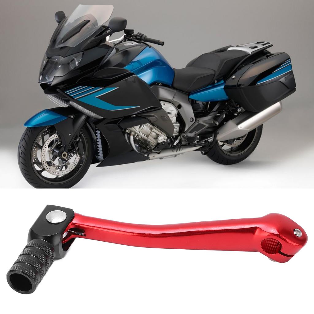Motorcycle Kick Starter Lever Pedal Sensitive CNC Aluminium Universal Motorbike AccessoryRed