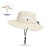 New Spring and Summer Big Eaves Sun Hat Outdoor Climbing Bucket Hat Breathable Versatile British Sun Hat Children