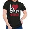 Funny Valentine's Day Gift Wife From Husband Womens Graphic Crewneck T Shirt Tee