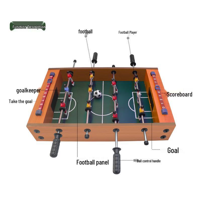 World Cup Themed Mini Foosball Table: Interactive Parent-Child Educational Toy