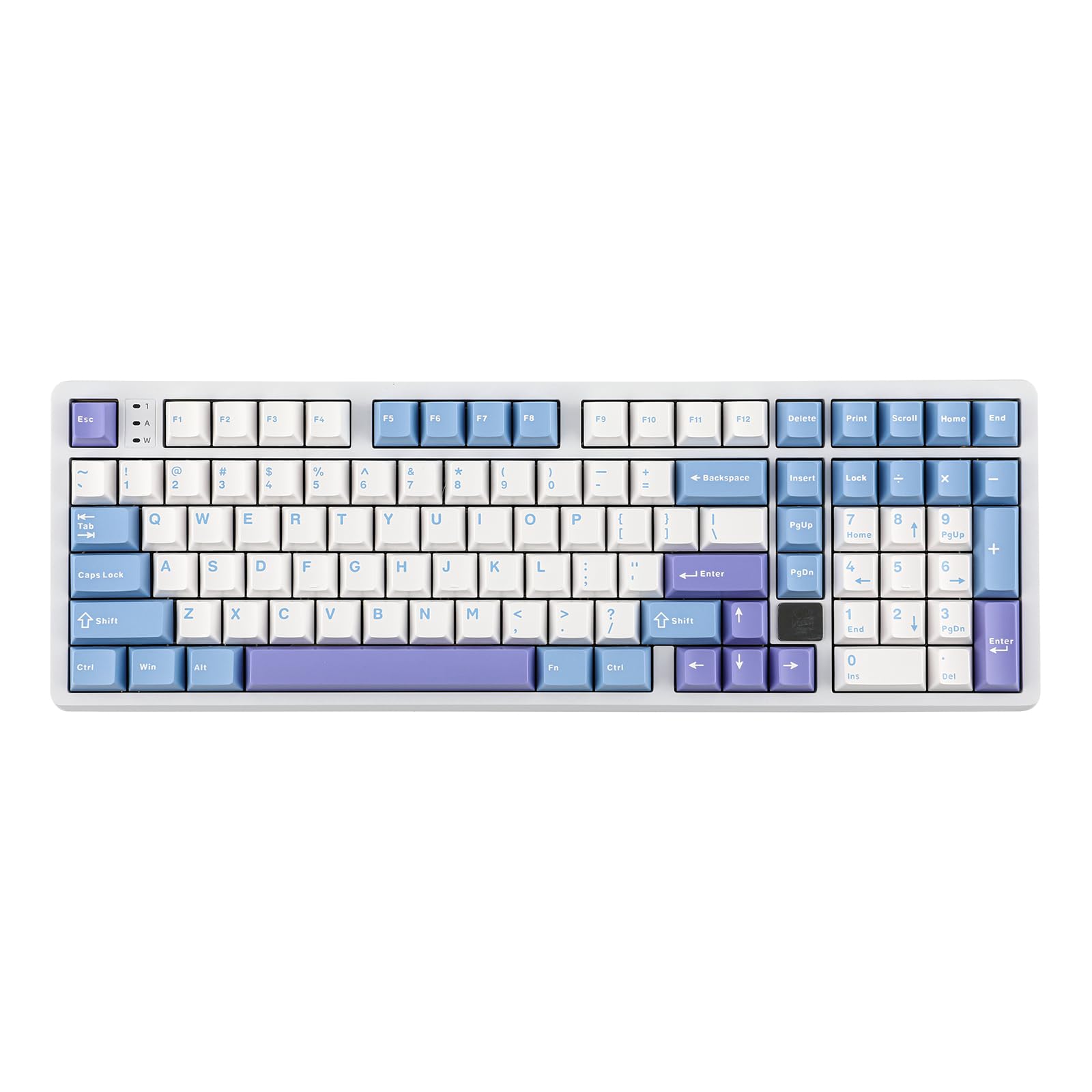 

MechLands LEOBOG Hi98 Aluminum Alloy Wired Gaming Keyboard Hot Swap Custom Keyboard Programmable Gasket Mount Mechanical Keyboard with FR4 Plate NKRO