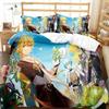 Genshin Impact Bettwäsche-Set Bettbezug Laken Bedrucktes Bettset Kissenbezug Bett Voll Queen King Size Bettdecke Schlafzimmer