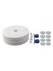 Pool Cleaner Kit for Polaris 180 280 Models with Essential 3 Large Wheels and 8 Ball Bearings for Effective Cleaning