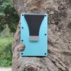 Aluminum Alloy RFID Anti-Theft Ultra-Thin Metal Card Holder Wallet for Men