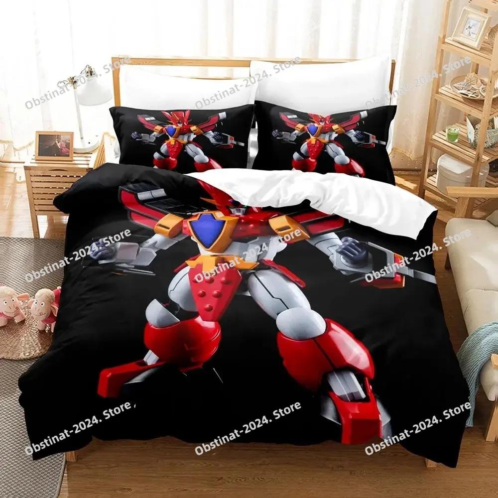 Cool Personelity Kpop Madou King Granzort Bedding Set Printed Bed Set With Pillowcase Bed Duvet Cover Queen Super King Size