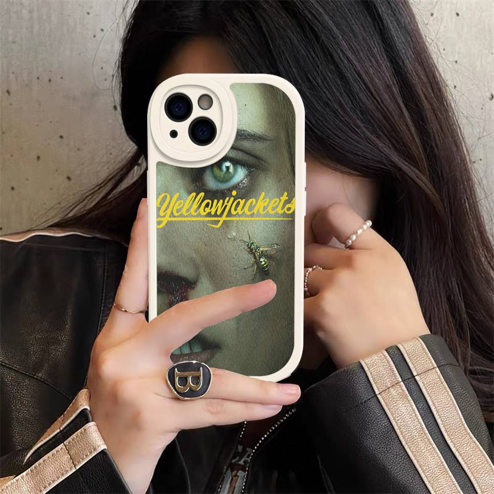 TV Horror Yellowjackets Phone Case For IPhone 16 15 14 13 12 11 Pro Max Plus 16E Soft Leather Cover