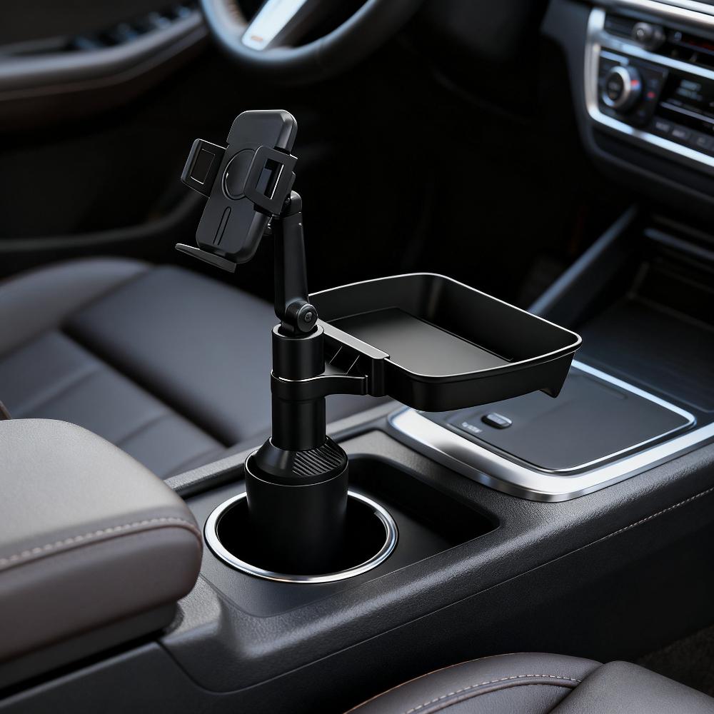 Car Co-pilot  bar armrest box, car makeup cup holder, beverage storage, following car, SUV, dining plate, sedan