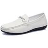 Doudou Schuhe Herren Frühling und Herbst 2025 neu faule Ein-Pedal kleine Lederschuhe Loafer Fahrschuhe Herren Freizeitschuhe