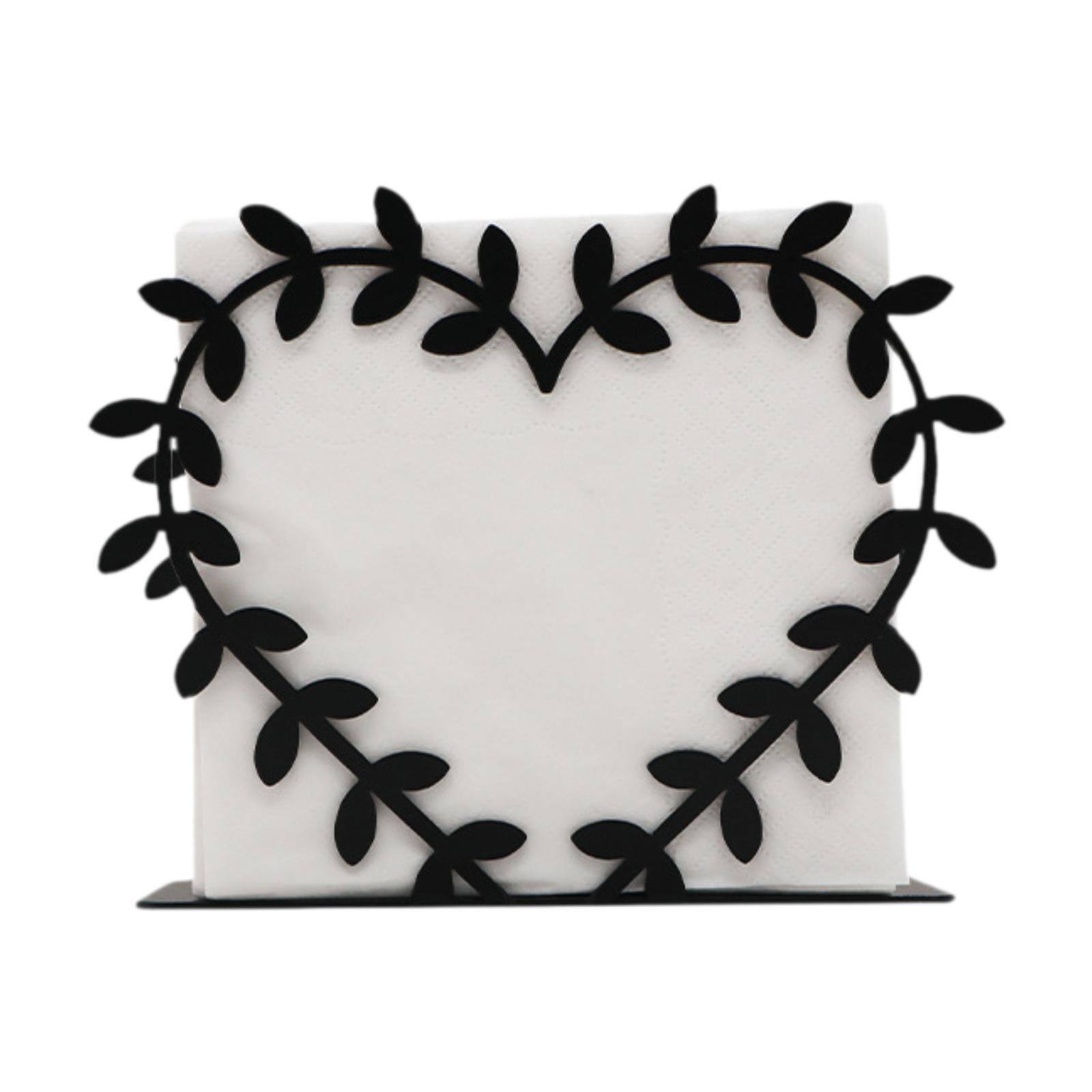 

Napkin Holder for Table Iron Modern Standing Paper Napkin Storage Napkin Dispenser for Kitchen Dining Picnic Bar Party Decor