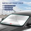Car Windshield Sunshade Umbrella Protector Parasol Foldable for Mitsubishi Colt Pajero Sport Lancer Ex Evo ASX Center Hub Cap