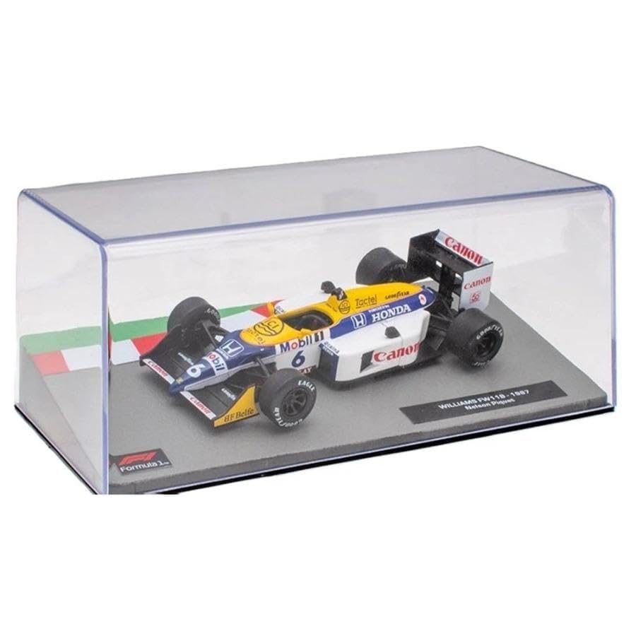 F1 Miniature Car 1/43 Nelson Piquet FW11B Williams World Champion 1987