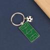 Creative Soccer Playground Keychain Unisex Metal Tennis Table Tennis Golf Key Holder Fans Gifts