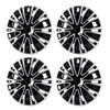 4 STÜCK Radkappe 14 Zoll Stilvolles Clip-On-Design R14 Radnabenabdeckung Ersatz für AX