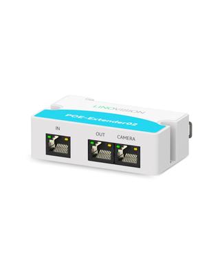 LINOVISION POE Extension Extender 100m Cascading Long Range Transmission Over LAN Cable Powers 2 POE Including IP IP Wireless No Power Eligible