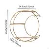 Modern Multifunctional Wall Shelf And Tray Decor for Collectibles Trophy Jewelry Storage Dining Room