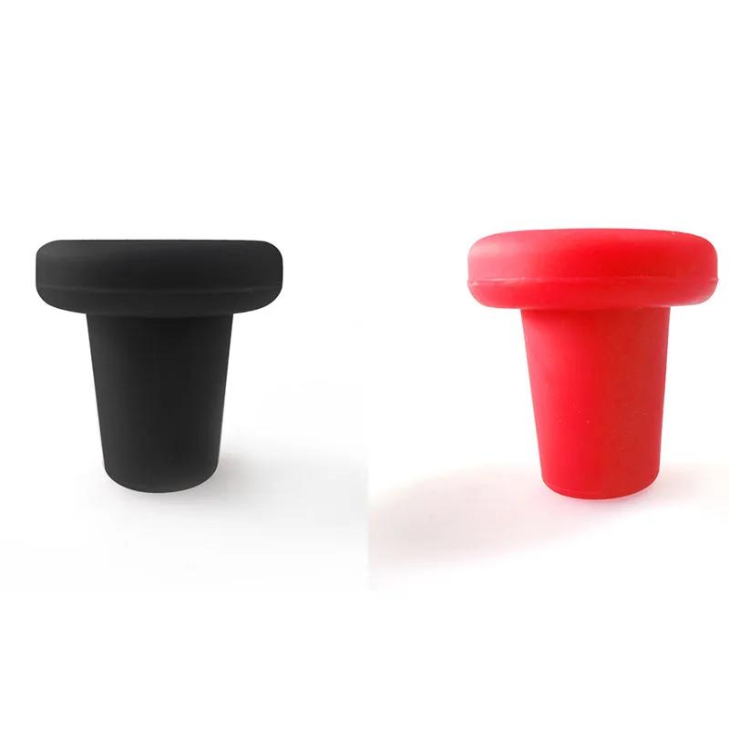 1/2/3/4pcs Silicone wine stopper cup cap bottle cap wine stopper seal leakproof wine bottle preservation cap home bar tools