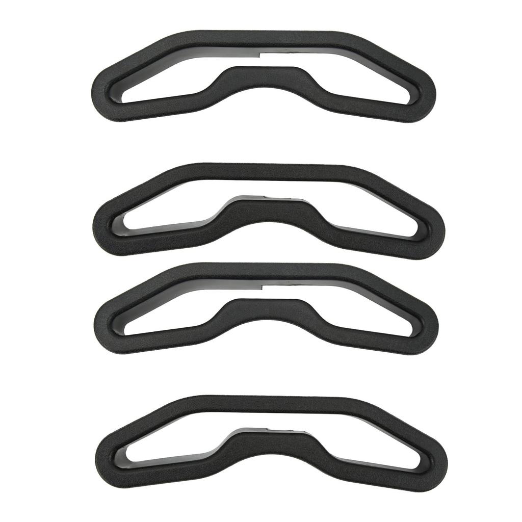 4 Pcs UTV Seat Belt Harness Pass Through Bezel Insert Replacement for POLARIS RZR XP 1000 2014‑2019